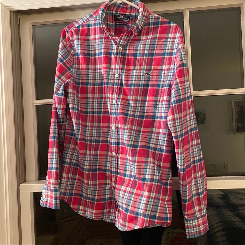 Vineyard Vines Slim Fit Tucker Shirt Men’s Size Sm